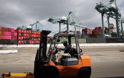 U.S. trade deficit narrows sharply in October as worries about port strike dissipated