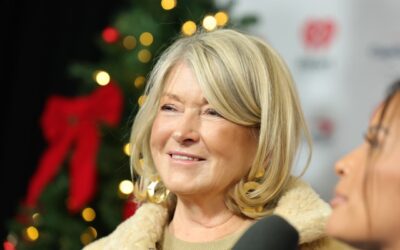 Martha Stewart holds a festive holiday party at her Katonah farm