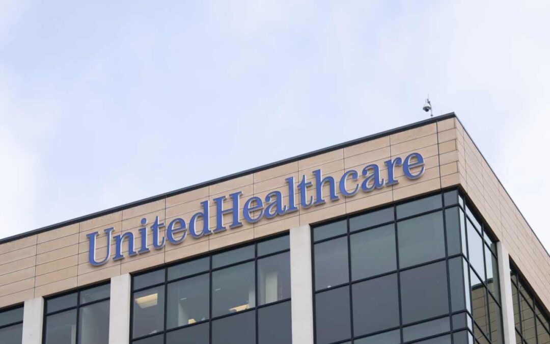 UnitedHealth now has to fight the government on another front. The stock is sinking.