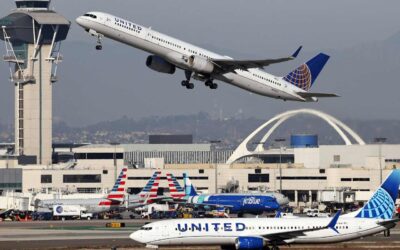 Americans are about to hit a new air-travel record. But demand is still in a holding pattern.