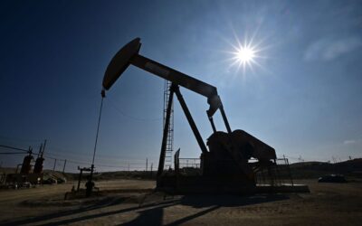 Oil prices tick higher after sinking on higher product inventories